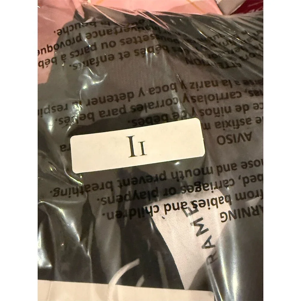 FRAME The Straight Baggy Jeans Womens Size 32 Black Wide-Leg Raw Hem - Picture 12 of 12